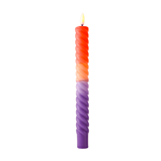 LED Swirl Candle Mystic - 1 piece
