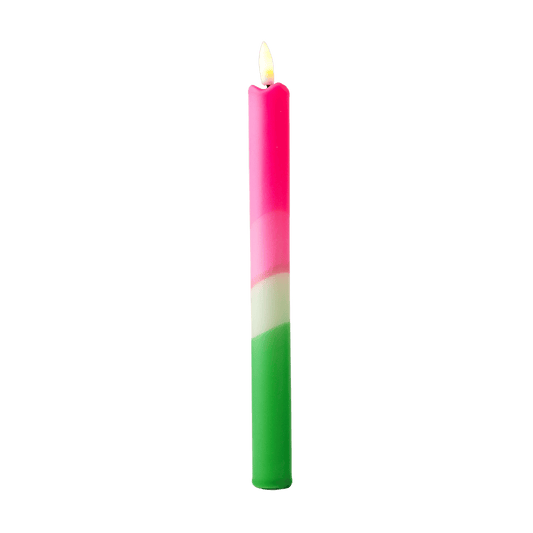 LED Pillar Candle Spring Tulip - 1 piece