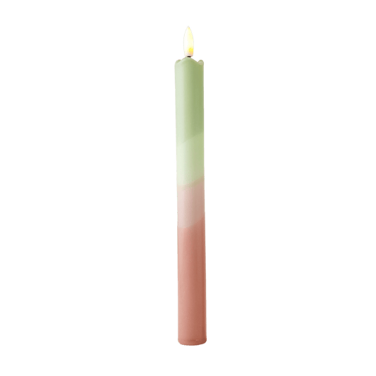 LED Pillar Candle Misty Green - 1 piece