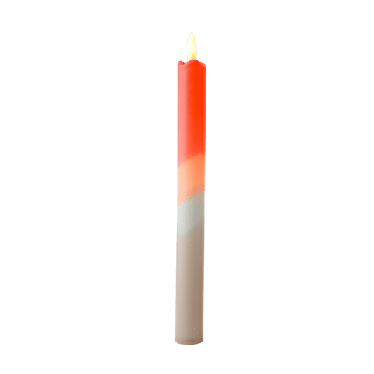 LED Pillar Candle Rustic - 1 piece