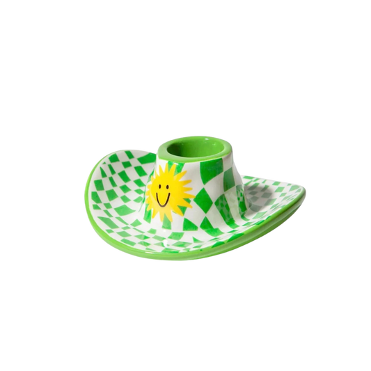 Kandelaar Rodeo Cowboyhoed Green