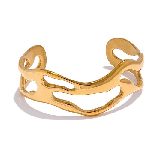 Bangle Dani - Stainless Steel Gold