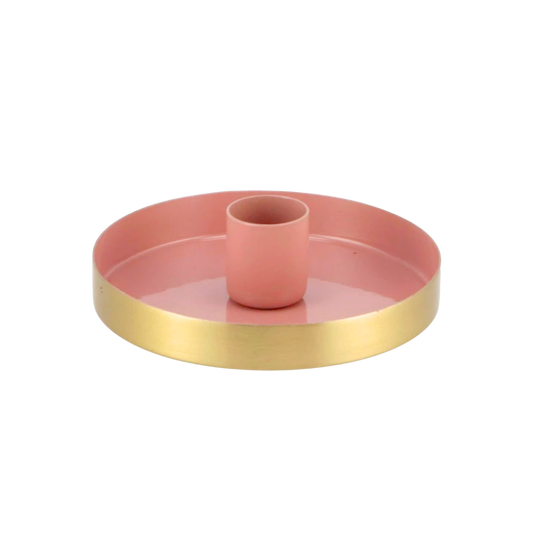 Kandelaar Golden Circle Blush