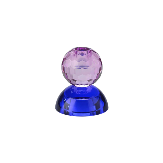 Kandelaar Sari Round Cobalt