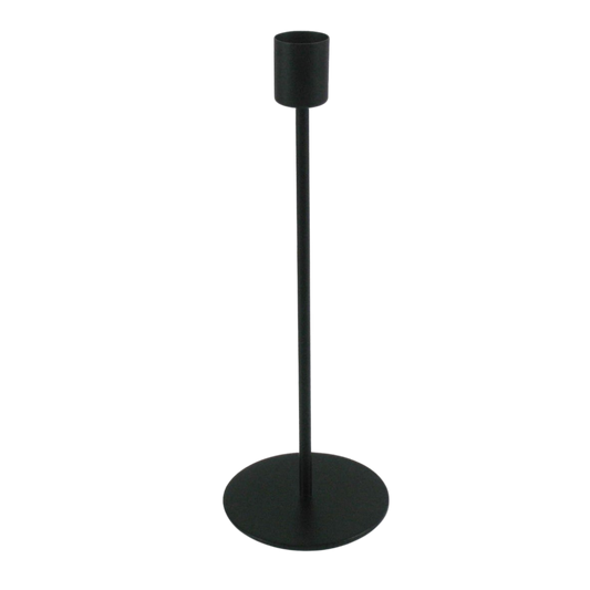 Branded By | Kandelaar Sprietje Zwart H. 23 cm