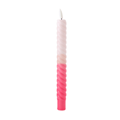LED Swirl Candle Amour Toujours - 1 piece
