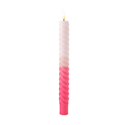 LED Swirl Candle Amour Toujours - 1 piece