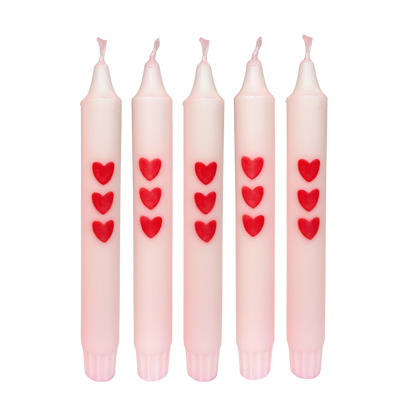 Triple Hearts Candle Dinner - 1 piece