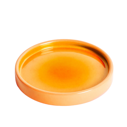 Ombre Candle Plate Orange