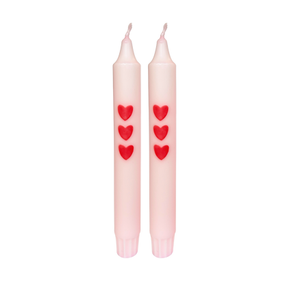 Triple Hearts Candle Dinner - 1 piece