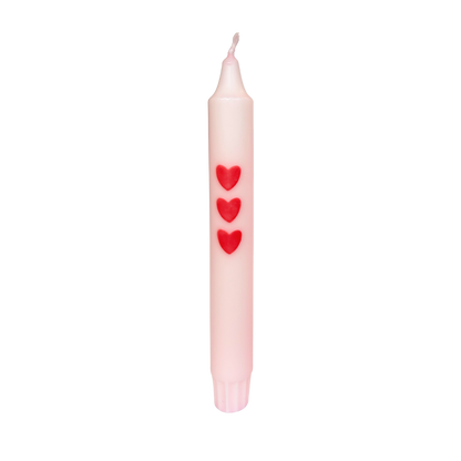 Triple Hearts Candle Dinner - 1 piece