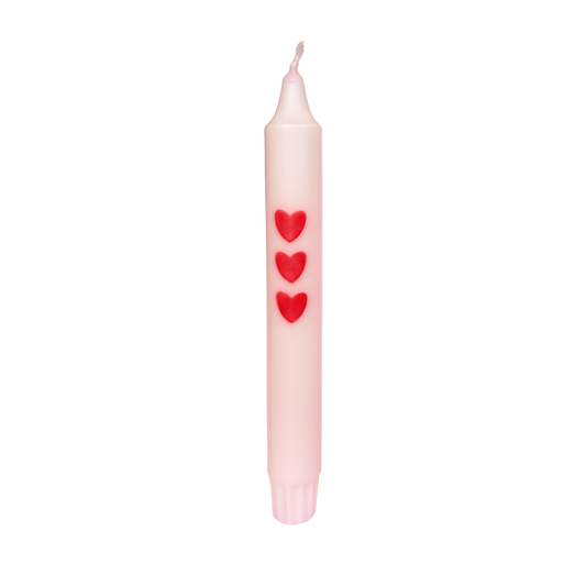Triple Hearts Candle Dinner - 1 piece