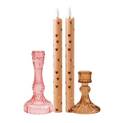 LED Candle Set – Happy Spring Sand