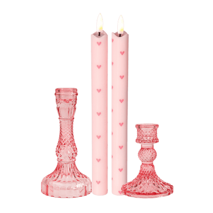 LED Candle Set – Happy Spring Pink RC