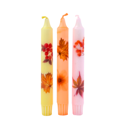 Dinner Candle Wildflowers - 3 pieces