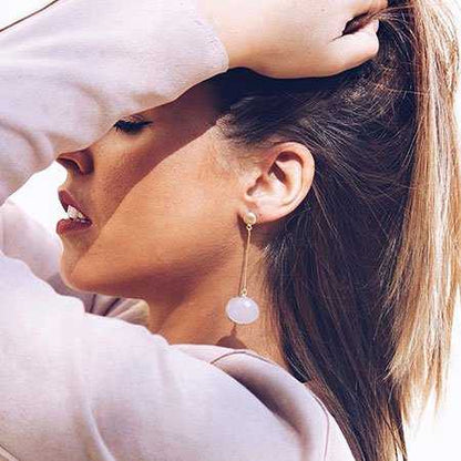 Newton Red Earrings