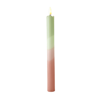 LED Pillar Candle Misty Green - 1 piece
