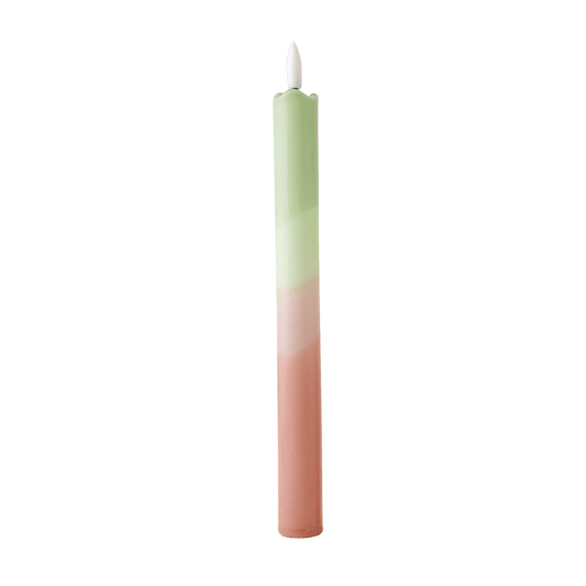 LED Pillar Candle Misty Green - 1 piece