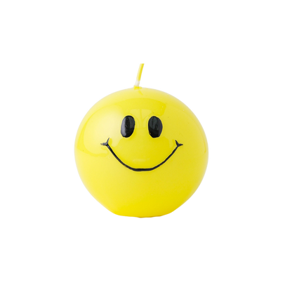 Smiley Candle Yellow