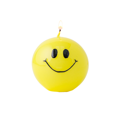 Smiley Candle Yellow