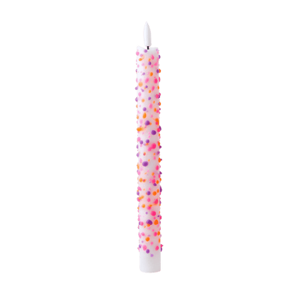 LED Pillar Candle Vivid Sparks - 1 piece