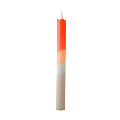 LED Pillar Candle Rustic - 1 piece