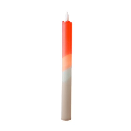LED Pillar Candle Rustic RC - 1 piece