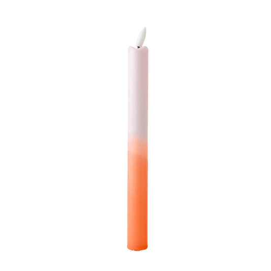 LED Pillar Candle Peachy - 1 piece