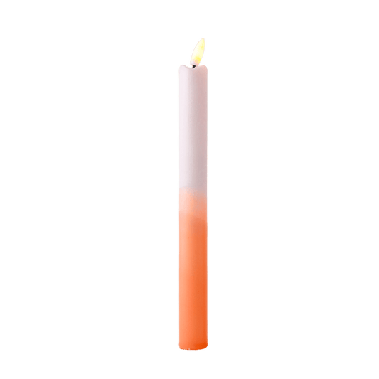 LED Pillar Candle Peachy - 1 piece
