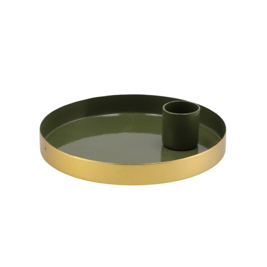 Candlestick Golden Circle - Green
