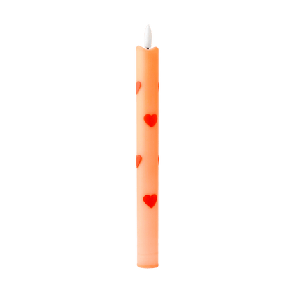 LED-Stumpenkerze Orange Crush RC - 1 Stück