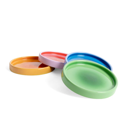 Ombre Candles Tray Green