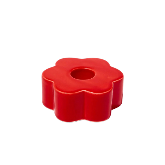 Kandelaar Daisy Red