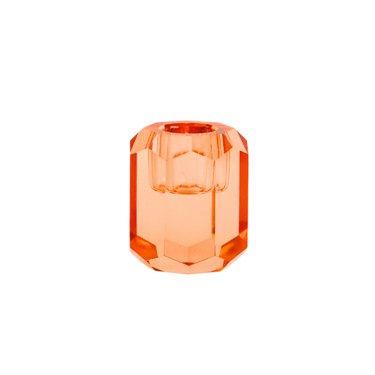 Kandelaar Crystal Oranje
