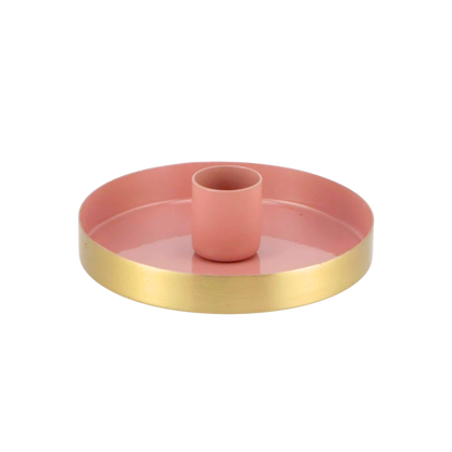 Kandelaar Golden Circle Blush