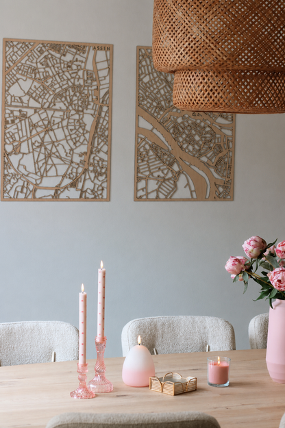 LED Kaarsenset – Spring Pink