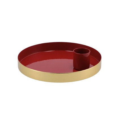 Kandelaar Golden Circle - Rood