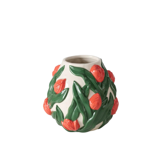 Vaas met Tulpjes