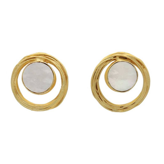 Eileen Oorbellen Parelmoer